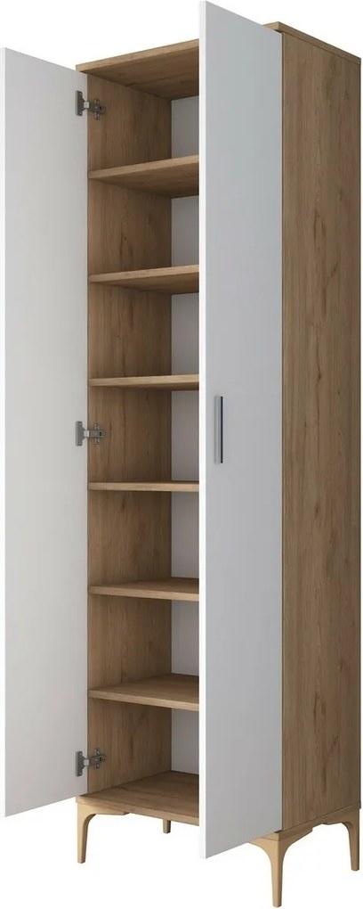 Skriňa Jeny Walnut and White