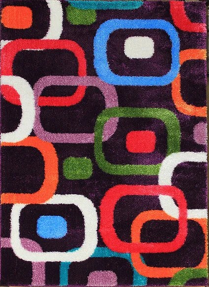 Berfin Dywany Kusový koberec Seher 3D 2660 D.Lila - 200x290 cm