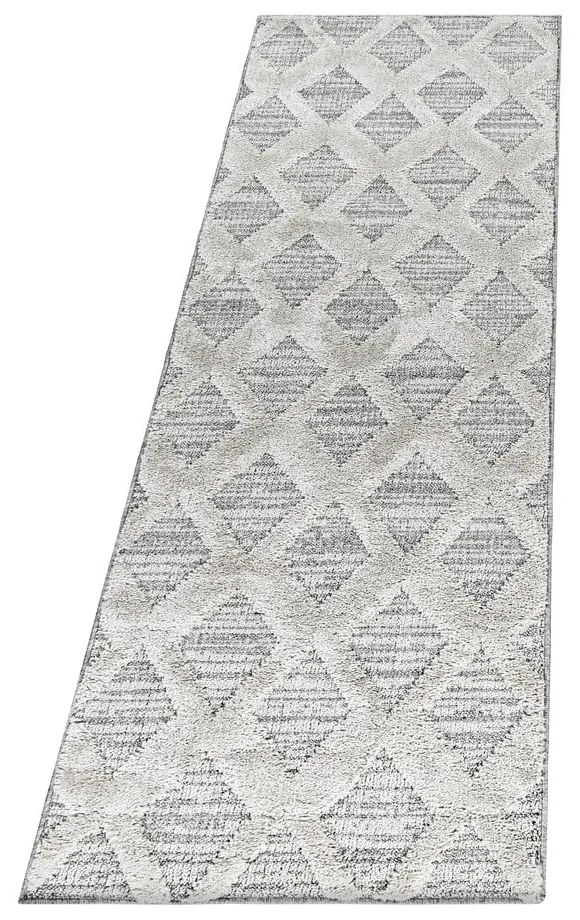 Svetlosivý behúň 80x250 cm Pisa – Ayyildiz Carpets