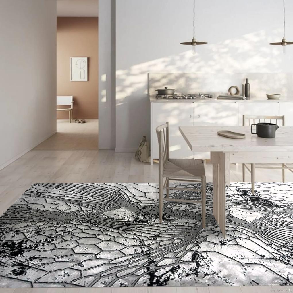 Berfin Dywany AKCIA: 80x150 cm Kusový koberec Elite 8754 Grey - 80x150 cm