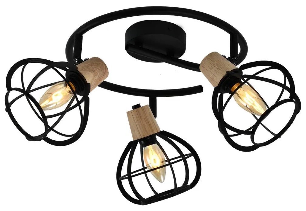 ONLI - Bodové svietidlo GINGER 3xE14/6W/230V pr. 46 cm