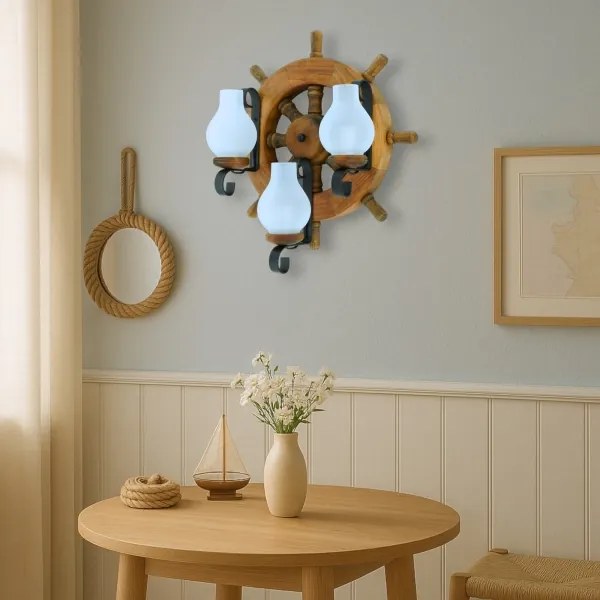 Brilagi - Nástenné svietidlo TIMONA 3xE14/40W/230V buk