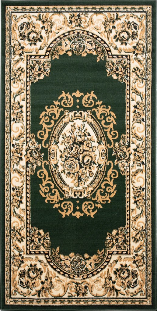 TA Koberec F739A ZELENÝ ATLAS PP