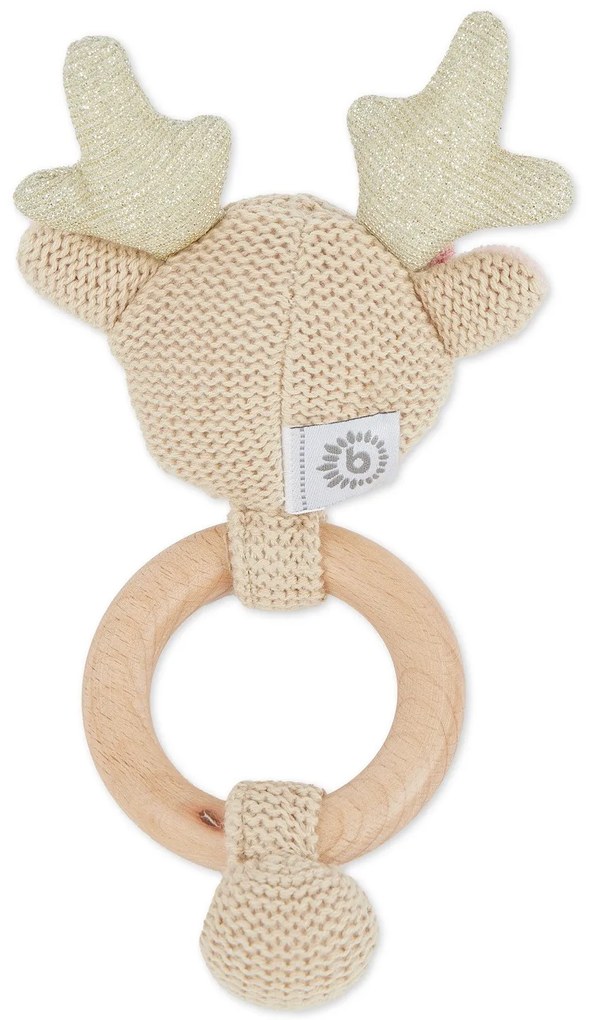 Bieco - Motorická hračka s hrkálkou - jelenček