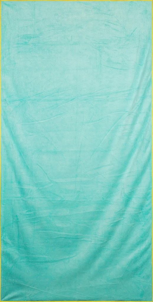 RÝCHLOSCHNÚCA PLÁŽOVÁ OSUŠKA Z MIKROVLÁKNA IGA 80X160 CM SVETLOTYRKYSOVÁ