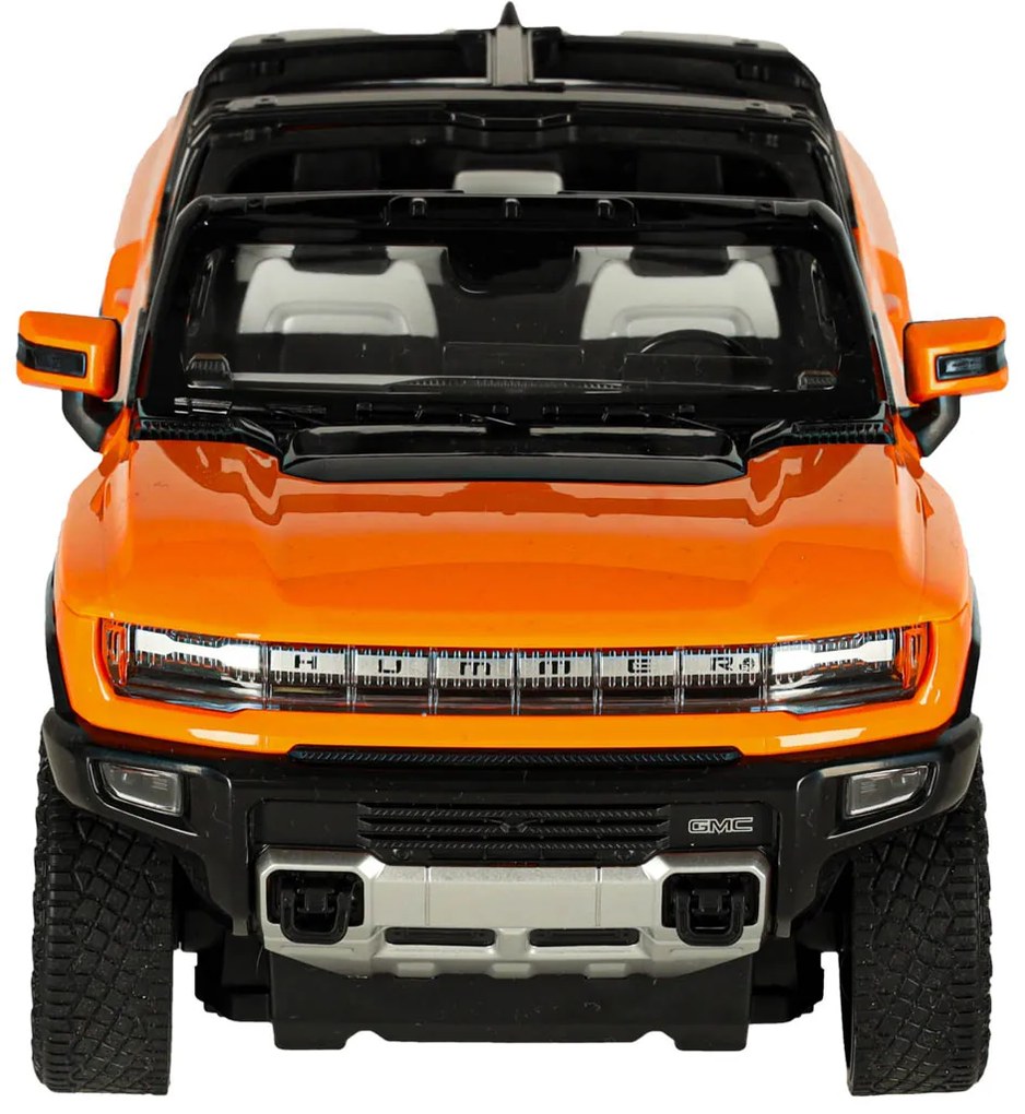 KIK Rastar 93000 Hummer EV RC auto na diaľkové ovládanie, 1:16, oranžové