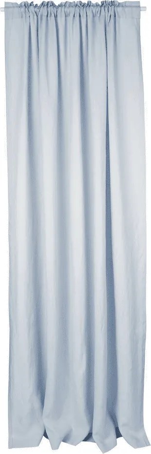 Ľanový záves svetlomodrá 140/300 cm 160 cm