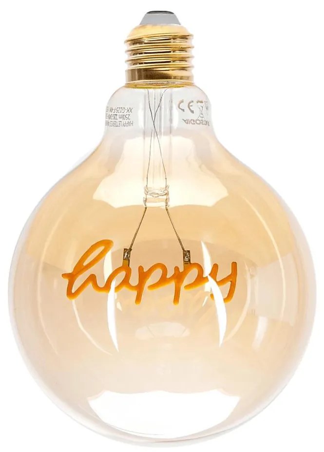 LED Žiarovka FILAMENT E27/4W/230V 1800K happy - Aigostar