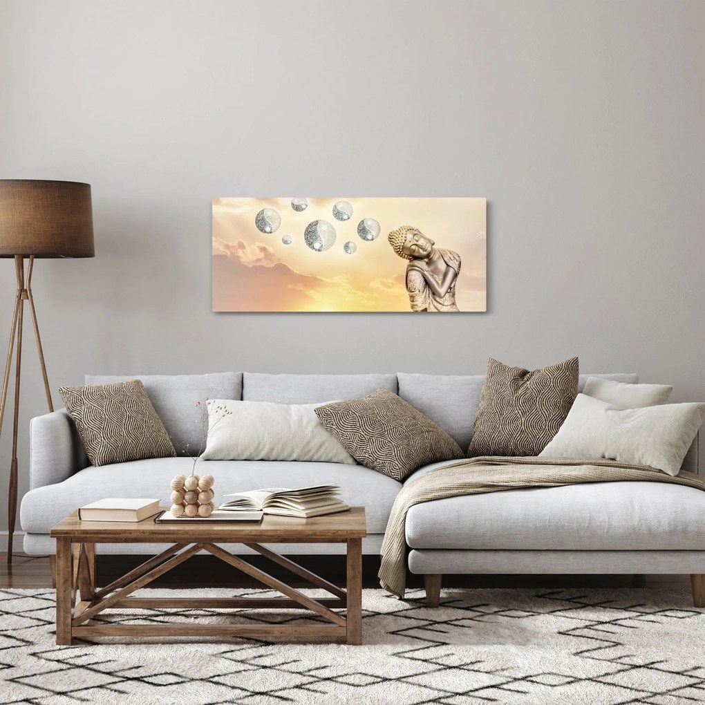 Obraz - Čas meditácie (120x50 cm)