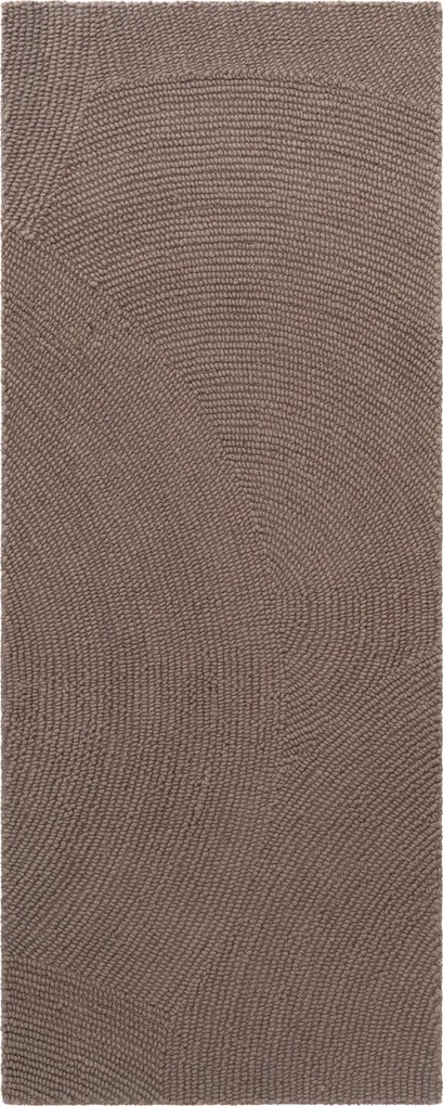 Hanse Home, Behúň Calmio 106219 Taupe, 80x300, hnedá, obývacia izba