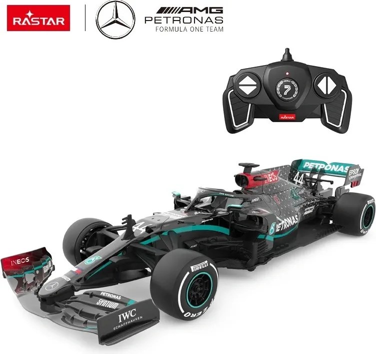 R/C Mercedes-AMG F1 W11 EQ 1:18 Rastar – rádiom riadené auto, zberateľský model