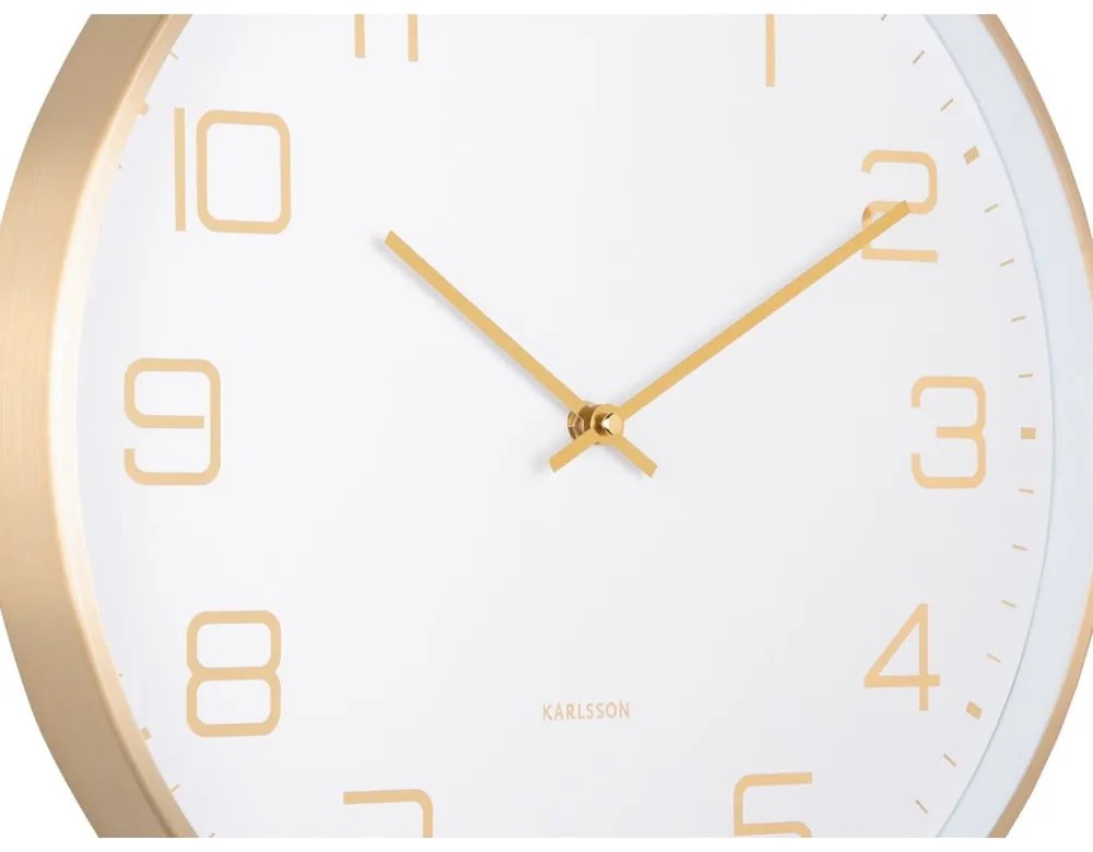 Nástenné hodiny ø 40 cm Elegance Glow – Karlsson