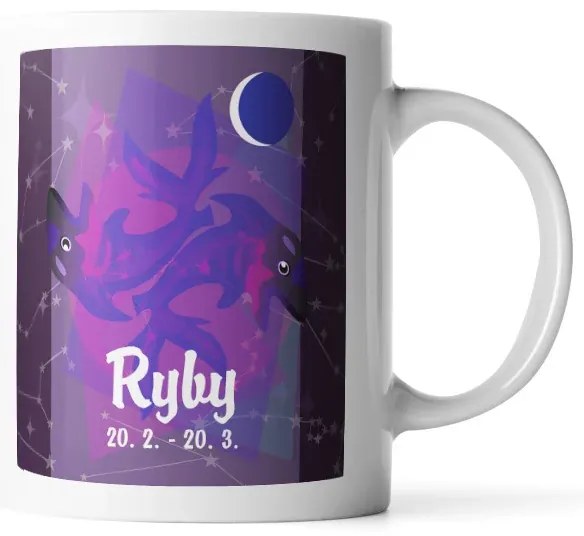 Sablio Hrnček Ryby - 200 ml - espresso