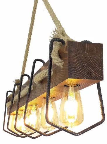 Luster na lanku DEMIR 5xE27/40W/230V