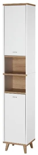 Livarno home Vysoká skrinka do kúpeľne Corfu, 32 x 180 x 28 cm (100385956)