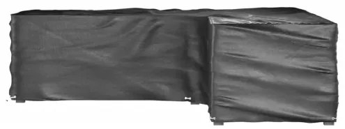 vidaXL Kryty na záhradný nábytok v tvare L 2ks 16 očiek 250x250x70 cm-