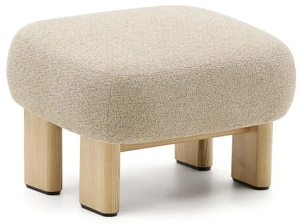 Béžová ženilková podnožka Nema – Kave Home