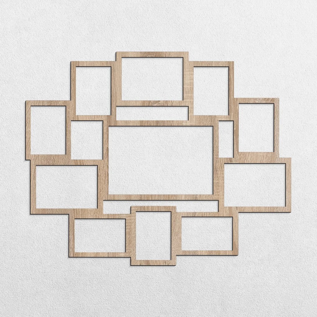 DUBLEZ | Veľký fotorámik na viac fotiek na stenu