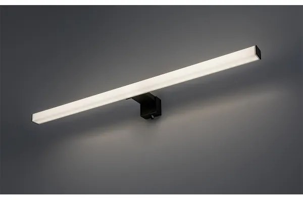 Rabalux 75052 - LED kúpeľňové osvetlenie zrkadla OLIRO LED/9W/230V IP44 60 cm čierna