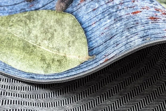 Protišmykový koberec / behúň ANDRE 33550 modrý / zelený