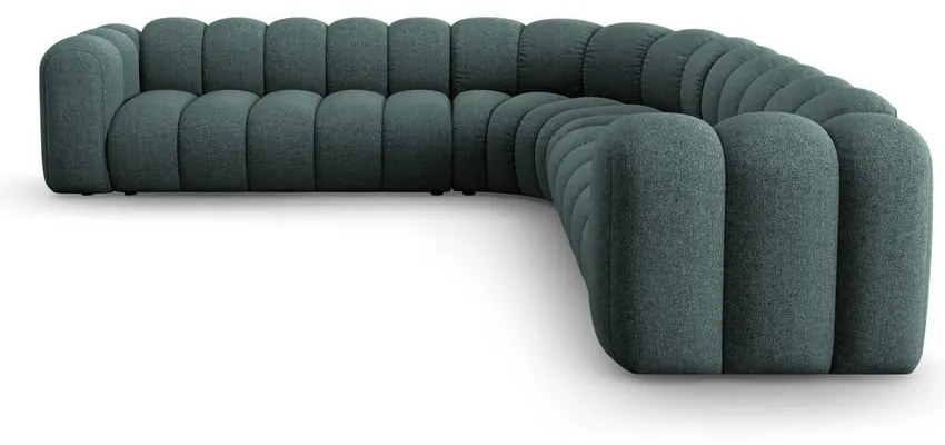 Tyrkysová ženilková modulárna rohová pohovka Lupine – Micadoni