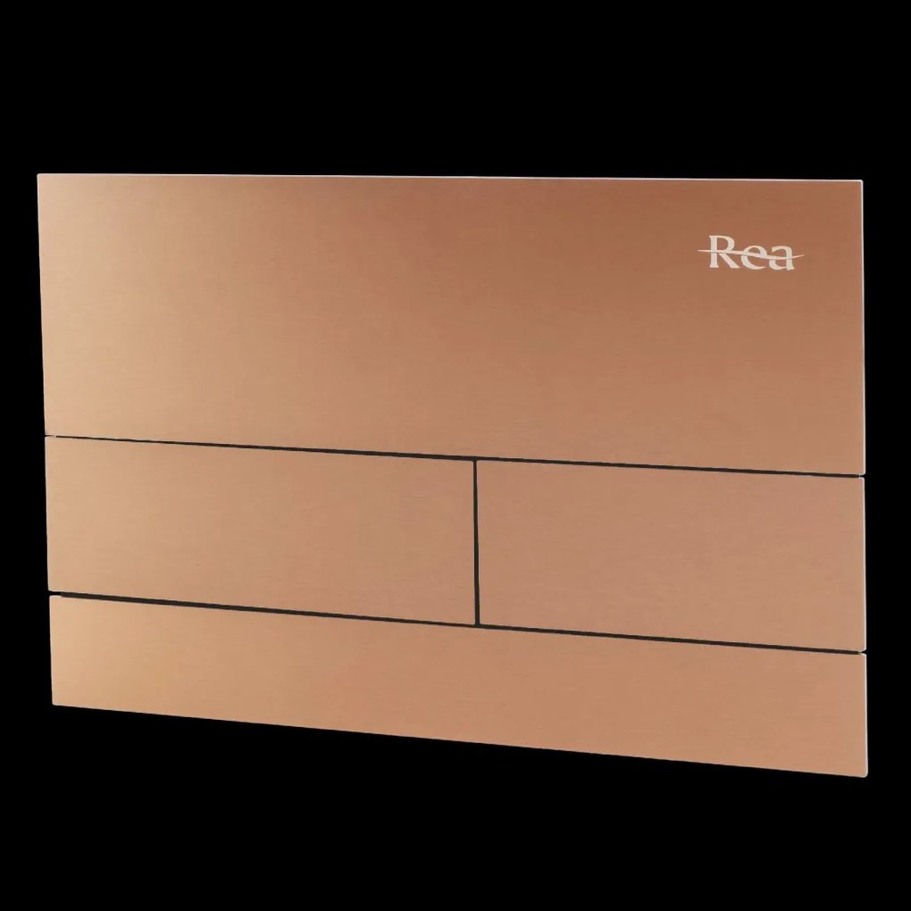 Rea Rea, Podomietkový WC systém K011A-Q + tlačidlo typ-T medená matná, KPL-E0053