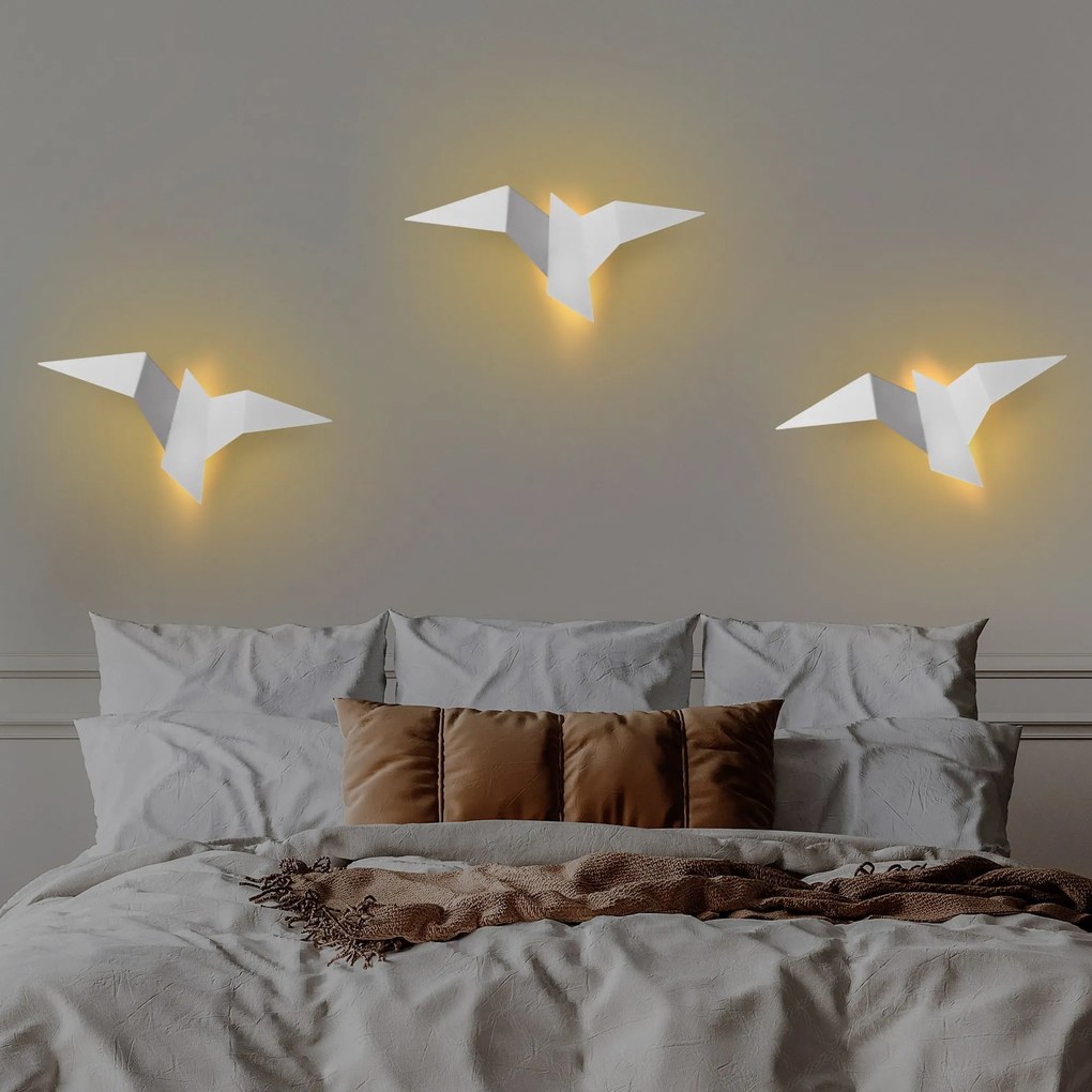 Nástenné LED svietidlo Pacali L biele