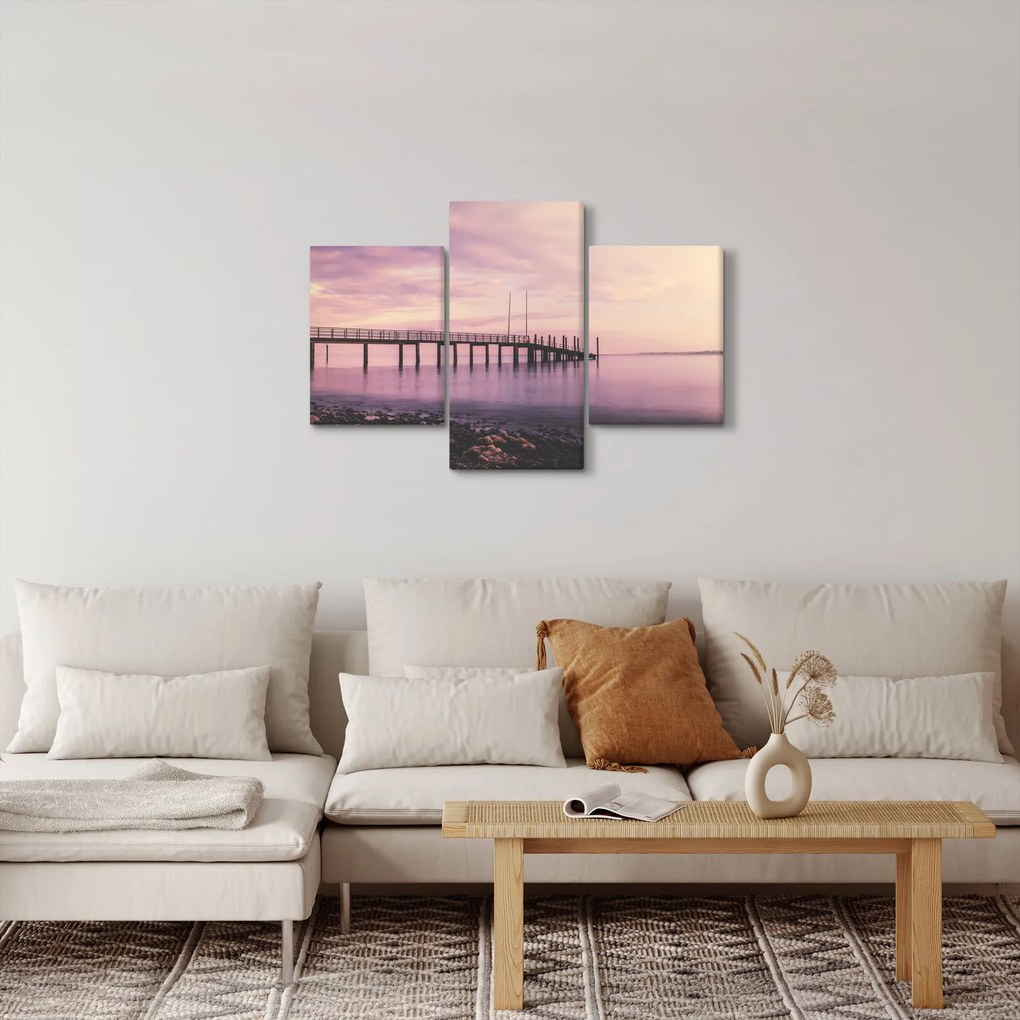 Obraz - Prístav (90x60 cm)
