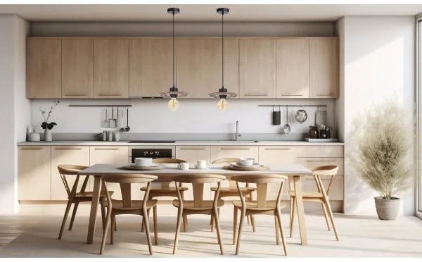 Luster na lanku FALCO 1xE27/60W/230V pr. 20 cm béžová