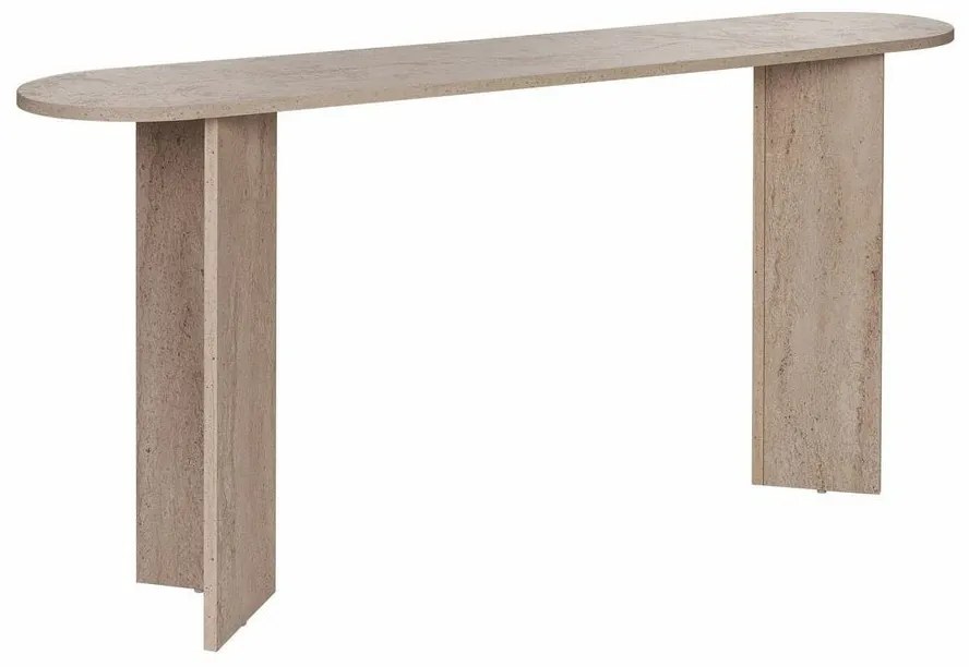 Odkladací stolík Sira Travertine
