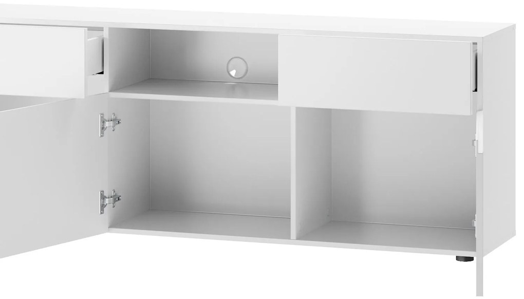 Televizní stolek Lucca 05 165 cm bílý