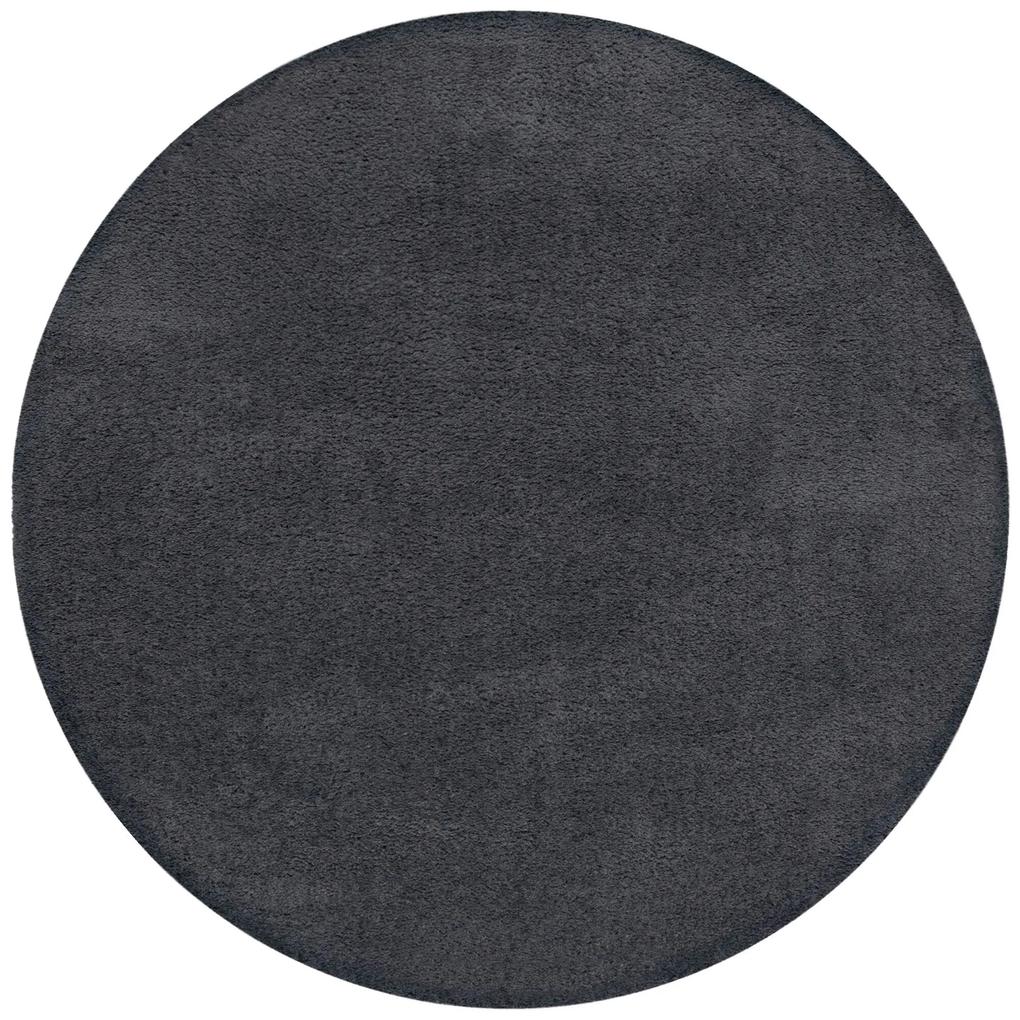Flair Rugs koberce Kusový koberec Snuggle Grey kruh - 180x180 (priemer) kruh cm