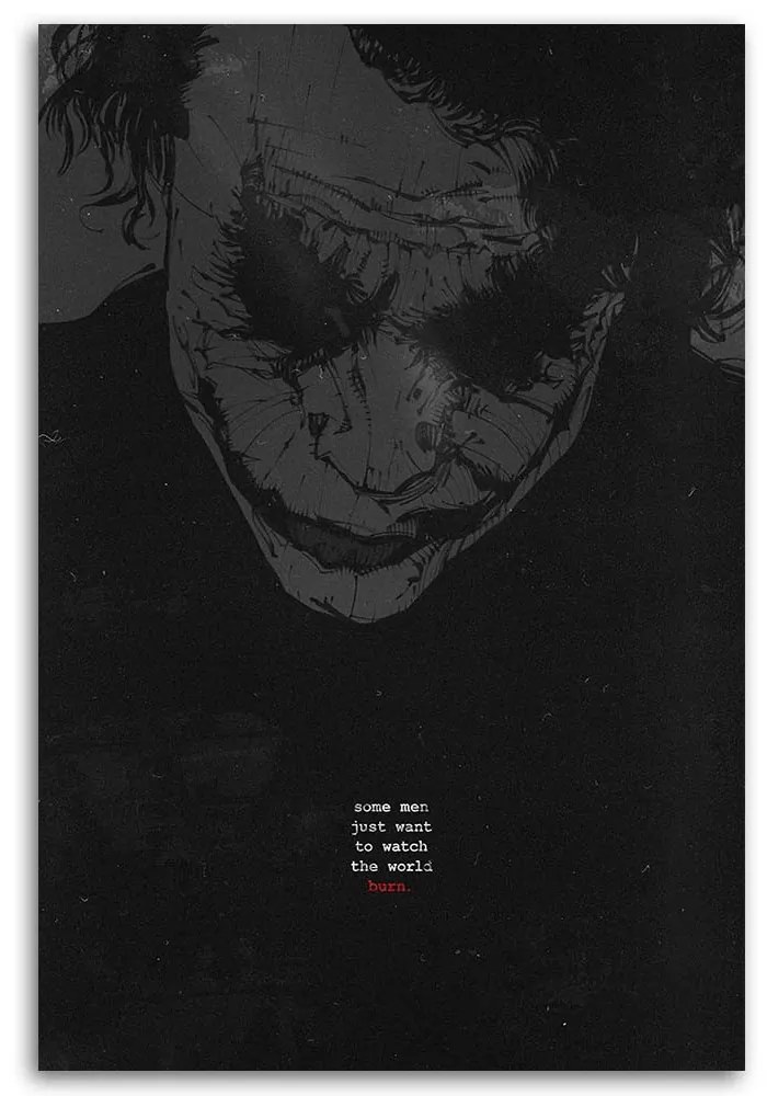 Gario Obraz na plátne Joker - Nikita Abakumov Rozmery: 40 x 60 cm