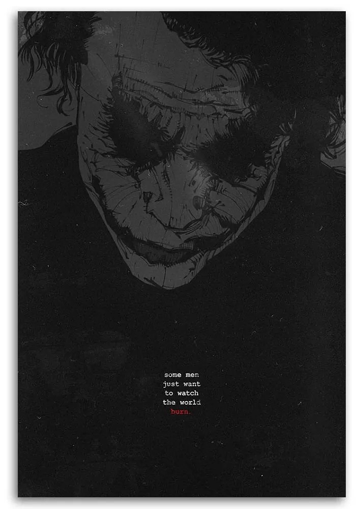 Gario Obraz na plátne Joker - Nikita Abakumov Rozmery: 80 x 120 cm