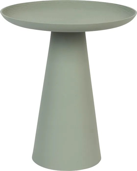 WL-Living Ringar farebný odkladací stolík - Zelená, 45,5 cm