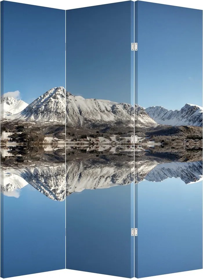 Paraván - Hory a ich odraz (126x170 cm)