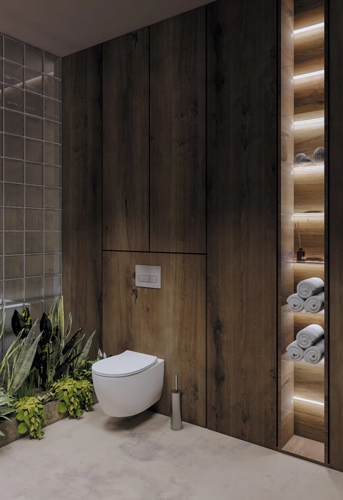 Deante WC kefa Silia - ADI F712