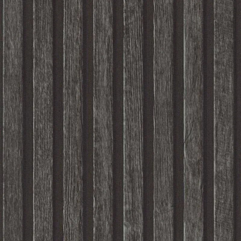 Vliesové tapety na stenu 39109-4, rozmer 10,05 m x 0,53 m, dekoračné stenové panely dub tmavo sivý, A.S.Création