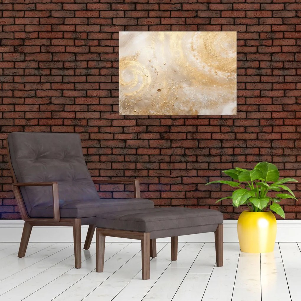 Sklenený obraz - Vzorovaná textúra (70x50 cm)
