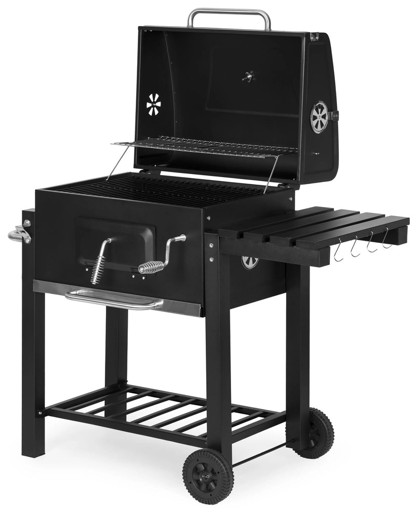 MEBELKI24 Veľký záhradný mobilný gril