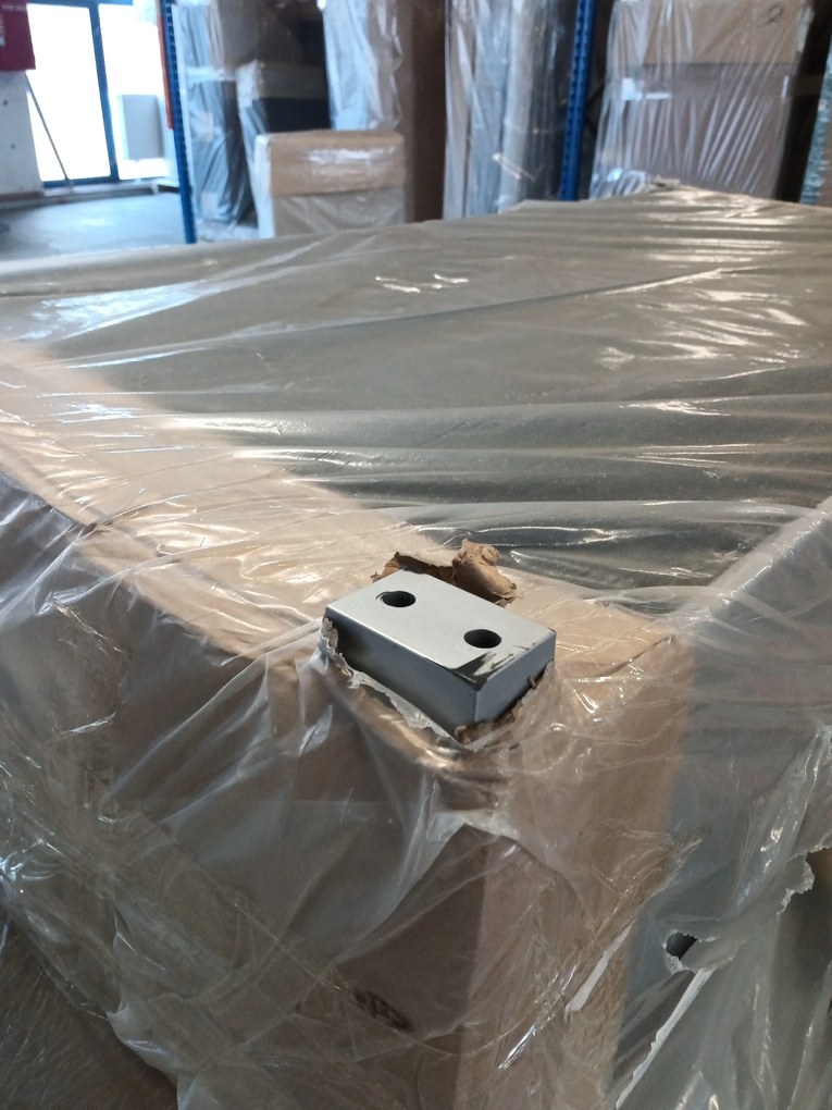 AKCIA Svetlosivá rozkladacia rohová pohovka ZENOVA 220x140 cm, obojstranná II. akosť