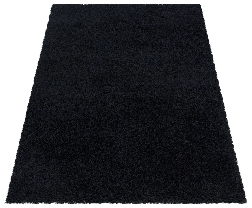 Ayyildiz Kusový koberec SYDNEY 3000, Čierna Rozmer koberca: 80 x 250 cm
