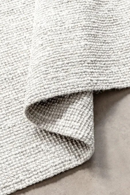 Koberec Hanse Home Bouclé Jaipur biely