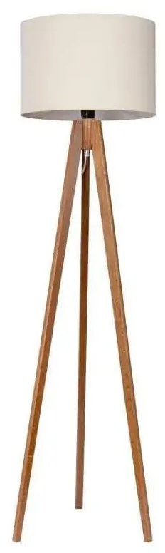 Stojacia lampa ROLLER 1xE27/60W/230V dub krémová