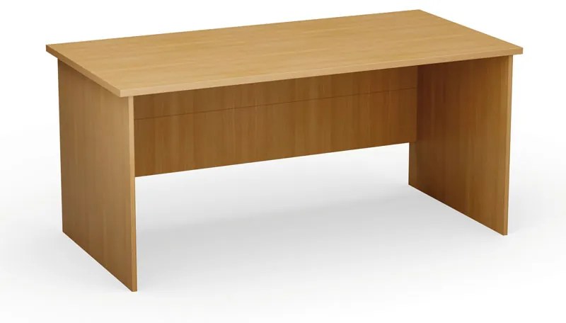 Kancelársky písací stôl PRIMO Classic, rovný 160x80 cm, wenge