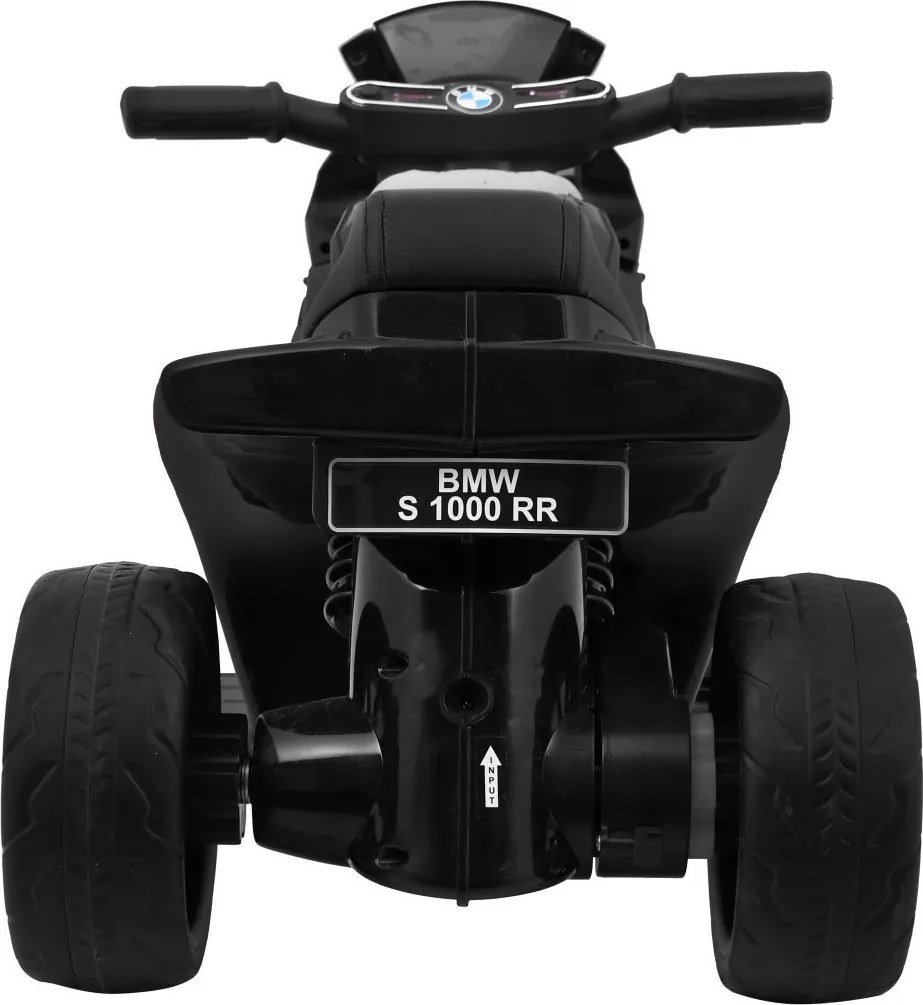 Ramiz BMW S1000 RR Mini motorka na batérie pre deti Čierna + 3 kolesá + zvuky + LED