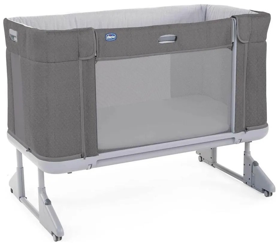 Chicco - Detská postieľka 3v1 NEXT2ME FOREVER tmavošedá