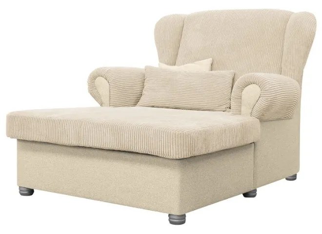 Béžová menčestrová leňoška Lord – Ropez