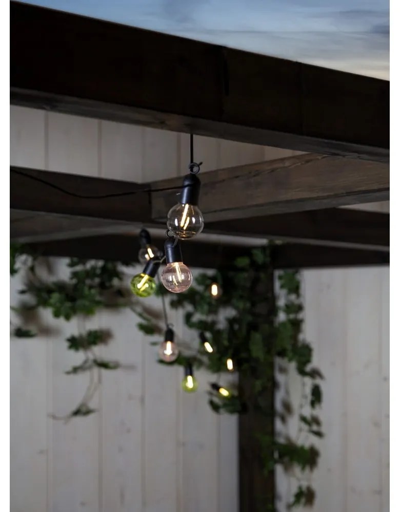 Farebná svetelná LED reťaz Star Trading Fiesta, dĺžka 3,6 m