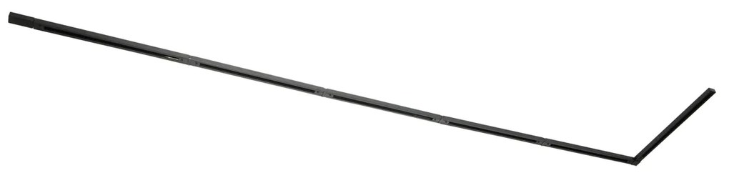 Moderný koľajnicový systém čierny 1-fázový 300 cm - Iconic